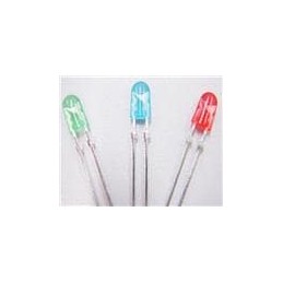 10 pcs : C4SMA-GGY-CU2W37A1 - Standard LEDs - Through Hole Green LED 527nm 4-mmOval, 1672-3885mcd