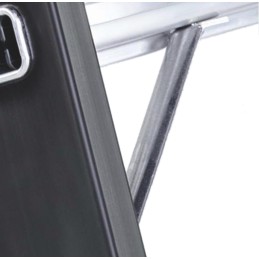 1 pcs - Zarges Aluminium 6 steps Step Ladder, 1.59m platform height