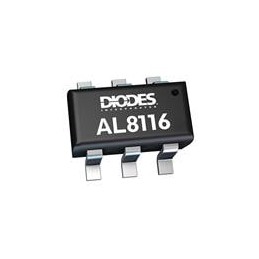 10 pcs : AL8116W6-7 - LED Lighting Drivers LED Offline Driver SOT26 T&R 3K