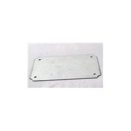 10 pcs : PTX-25317 - Electrical Enclosure Accessories Steel Internal Panel 5.93 x 2.66'