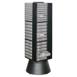 1 pcs - Raaco Empty Cabinet Turntable, Steel, 1600mm x 680mm x 680mm, Blue