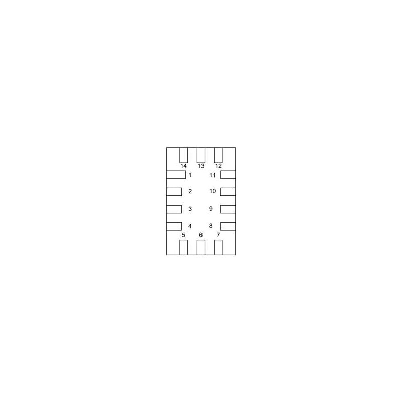 10 pcs : SLG46169V - SPLD - Simple Programmable Logic Devices GPAK Mixed Signal Matrix