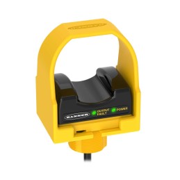 1 pcs - Banner 1 Button Safety Two Hand Control Switch, Black, Yellow, STB Series