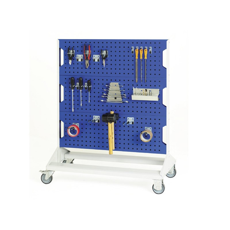 1 pcs - Bott Steel Floor Standing Trolley, 1250 x 1000 x 550mm