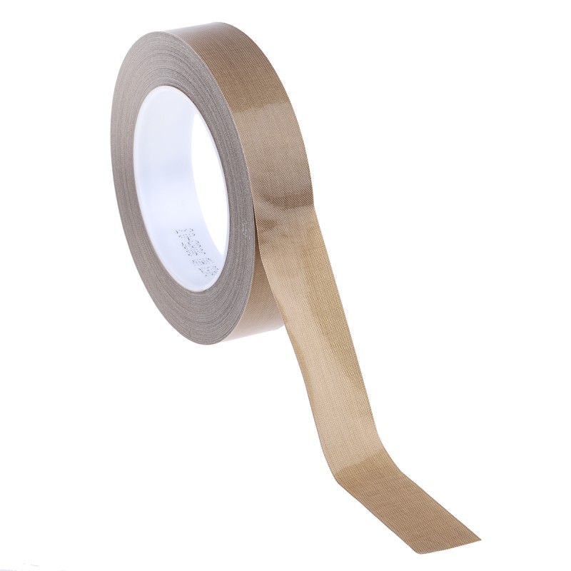 1 pcs - 3M Scotch 5453 Brown PTFE Tape, 33m x 25mm x 0.21mm