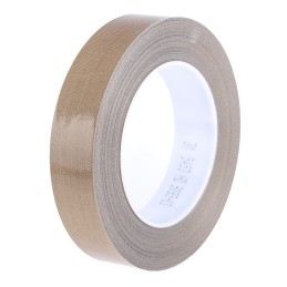 1 pcs - 3M Scotch 5453 Brown PTFE Tape, 33m x 25mm x 0.21mm