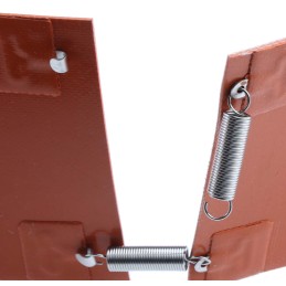 1 pcs - RS PRO Silicone Side Drum Heater, 125 x 1740mm, 200l