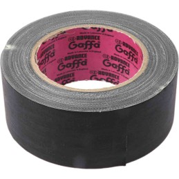 1 pcs - Advance Tapes AT200 Black Matt Gaffa Tape, 50mm x 25m, 0.26mm Thick