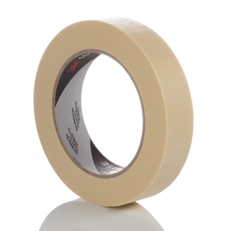 1 pcs - 3M SCOTCH 101E Beige Masking Tape 24mm x 50m