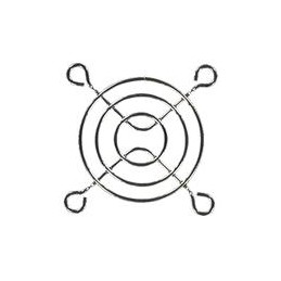 10 pcs : 08248 - Fan Filters & Accessories 50mm Wire Form Fan Guard, Bright Nickel Chrome Finish