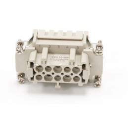 1 pcs - RS PRO Heavy Duty Power Connector Insert, 16A, Female, 10 Contacts