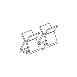 10 pcs : TC-01 - EMI Gaskets, Sheets, Absorbers & Shielding Board Level Shield Mounting Clip