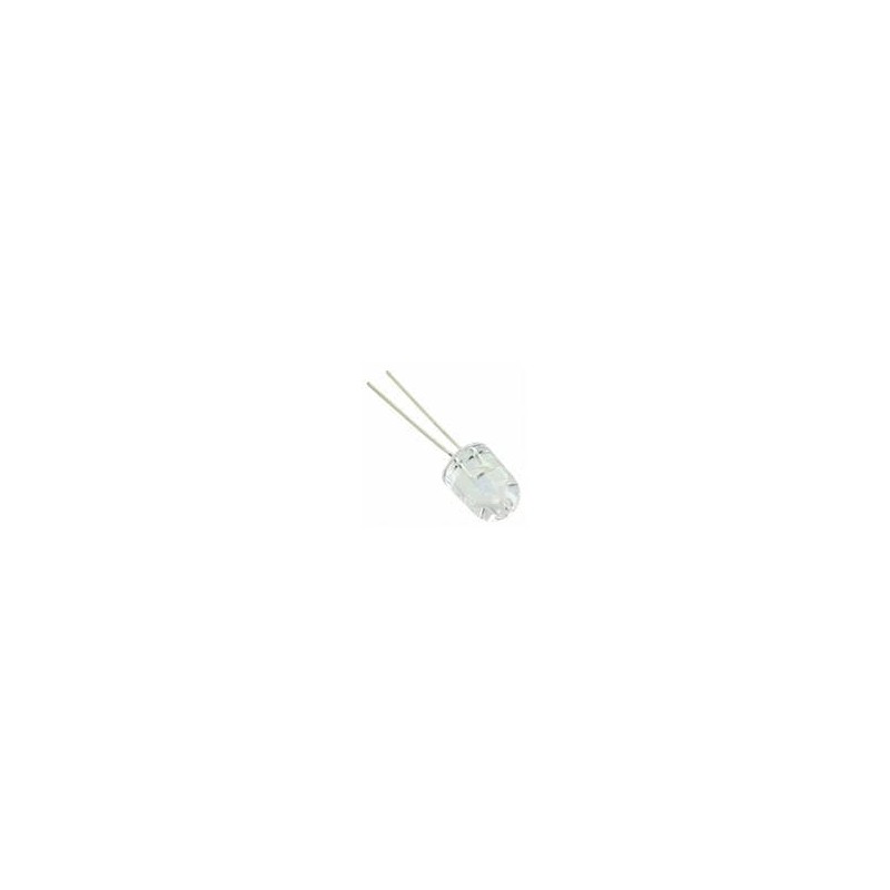 10 pcs : VAOL-10GAT4 - Standard LEDs - Through Hole Red Water Clear 640nm 655mcd