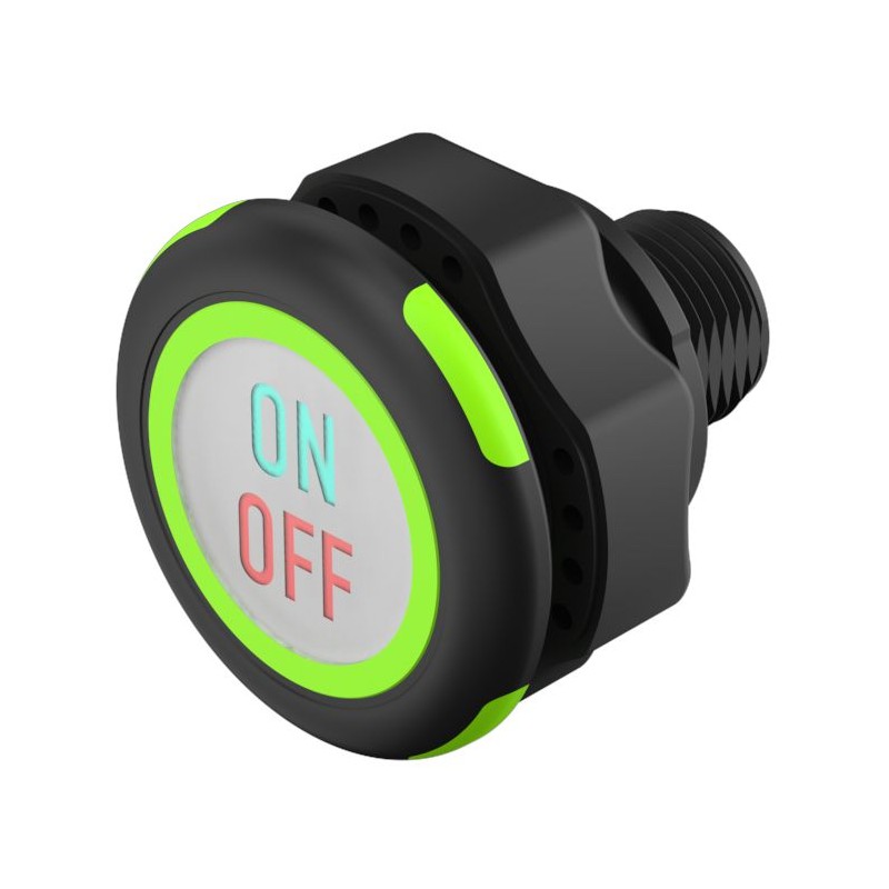 1 pcs - EAO Capacitive Switch NO,Illuminated, Red/Green, IO-Link, IP69K