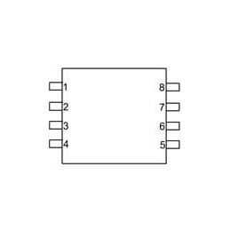 10 pcs : AT25EU0041A-MAHN-T - NOR Flash 4 Mbit, Ultra Low Energy, Wide Vcc (1.65V to 3.6V), -40C to 85C, DFN 2x3 (Tape & Reel), 