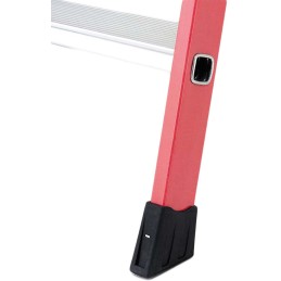 1 pcs - TUBESCA Fibreglass 6 steps Step Ladder, 1.38m platform height