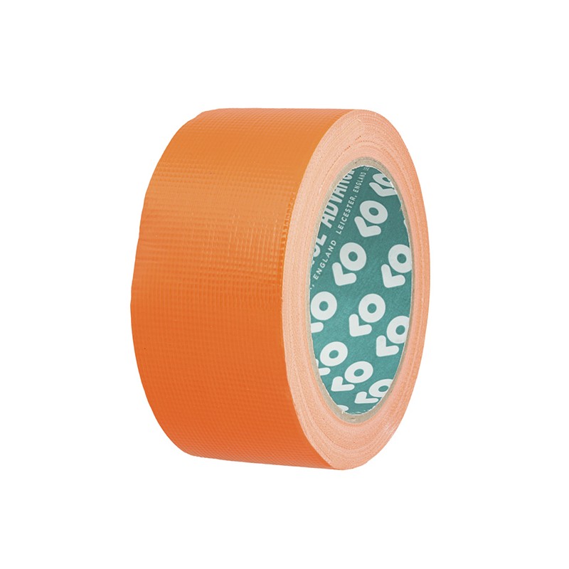 1 pcs - Advance Tapes AT6200 Duct Tape, 25m x 50mm, Orange, Gloss Finish