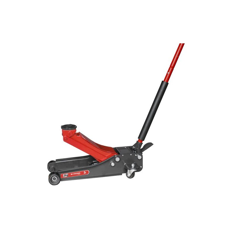 1 pcs - Facom Trolley Jack, 3t Maximum Load