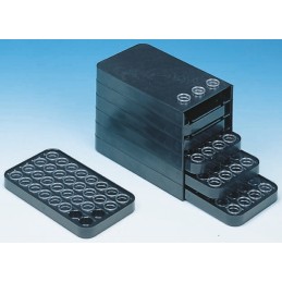 1 pcs - Licefa 6 Drawer Storage Unit, 130mm x 187mm x 113mm