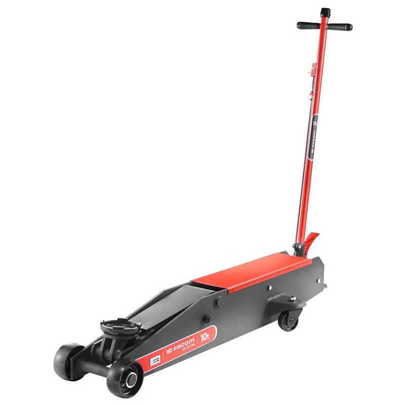 1 pcs - Facom Trolley Jack, 10t Maximum Load