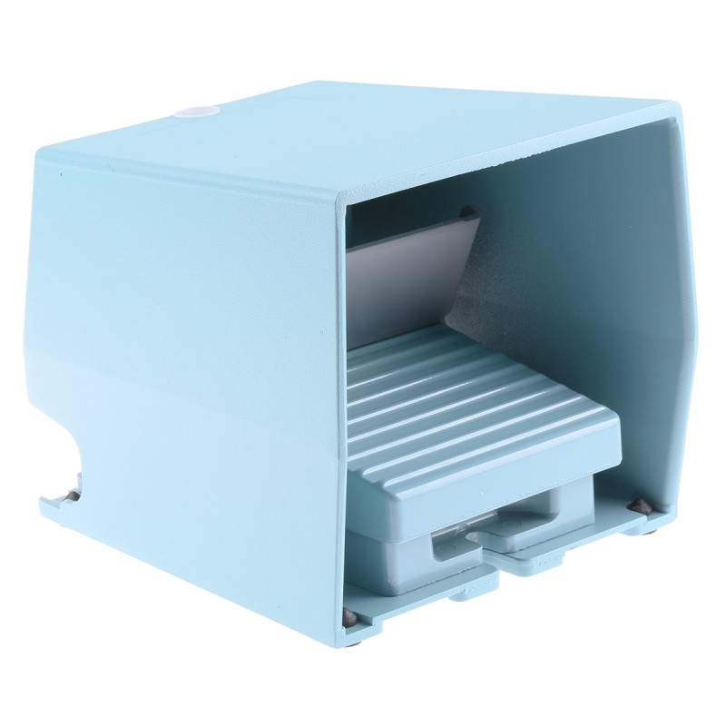 1 pcs - Schneider Electric Industrial Duty Momentary On-Off Foot Switch - Metal Case Material, 2NO/2NC, 270 mA @ 250 V dc, 3 A