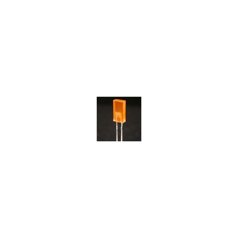10 pcs : WP383EDT - Standard LEDs - Through Hole Orange 625nm Diffused 5mcd