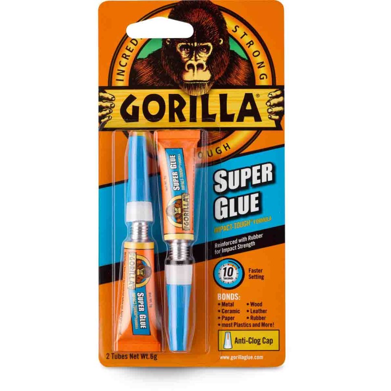 1 pcs - GORILLA GLUE EUROPE LTDGorilla Glue Super Glue 2 x 3 g
