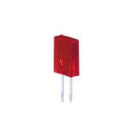 10 pcs : WP113SURDKT - Standard LEDs - Through Hole 2.0X5.0MM RED RECT LED