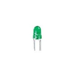 10 pcs : WP710A10PGT - Standard LEDs - Through Hole Grn 20mcd 555nm 34 deg Transparent