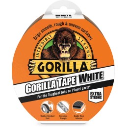 1 pcs - GORILLA GLUE EUROPE LTD Duct Tape, 8.2m x 48mm, White