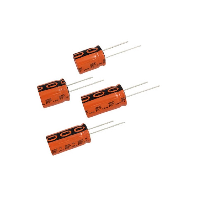 1 pcs - Vishay 10F Supercapacitor EDLC -20 - +50% Tolerance, 230 EDLC-HV 3V dc, Through Hole