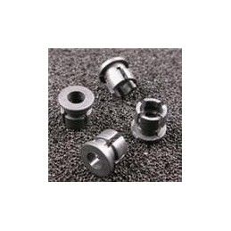 10 pcs : CB30 - LED Mounting Hardware 3MM LED HOUSING BLACK NYLON 6/6