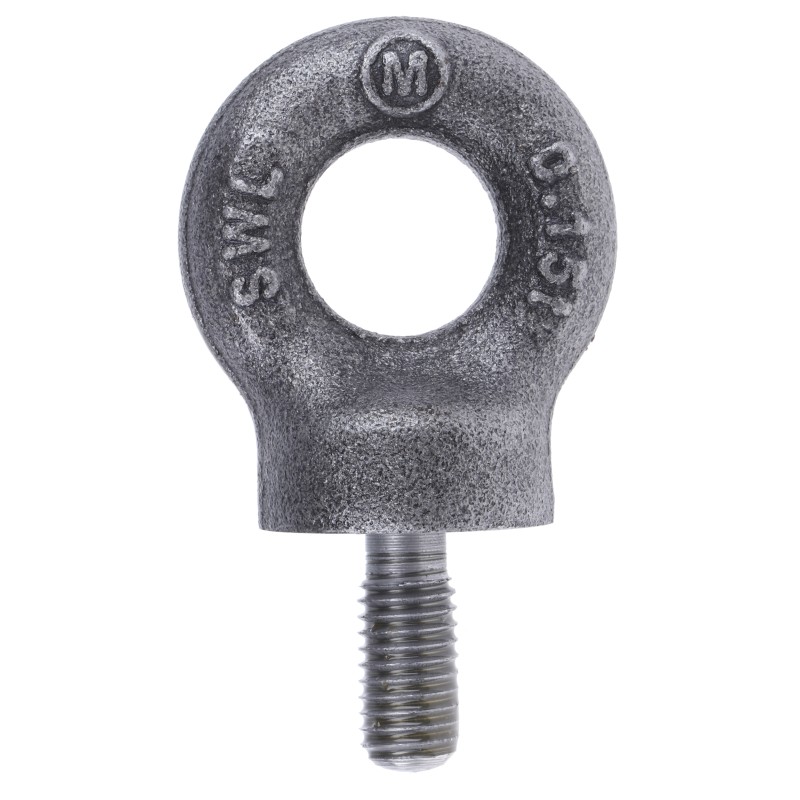 1 pcs - RS PRO Carbon Steel Eye Bolt, M8 Thread, 18mm Thread Length, 15mm Internal Eye Diameter, 33mm Outer Eye Diameter, 0.15t