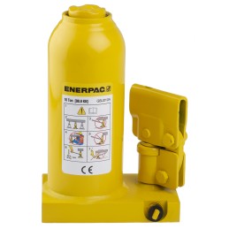 1 pcs - Enerpac Bottle Jack, 10tonne Maximum Load, 219mm - 444mm Maximum Range