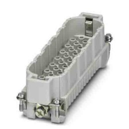 1 pcs - Phoenix Contact Heavy Duty Power Connector Insert, 10A, Male, HC-D64 Series, 64 Contacts
