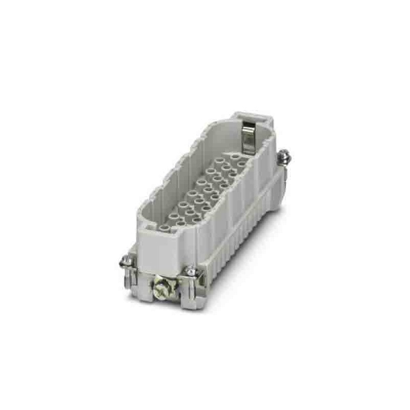 1 pcs - Phoenix Contact Heavy Duty Power Connector Insert, 10A, Male, HC-D64 Series, 64 Contacts