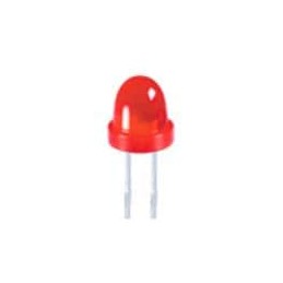 10 pcs : WP63SURDK - Standard LEDs - Through Hole 5MM LED SUPER RED DIFFUSED