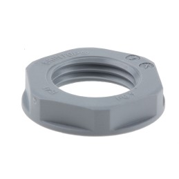 5 pcs - Lapp Grey Fibreglass PA Cable Gland Locknut, PG9 Thread, IP68