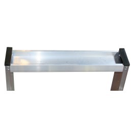 1 pcs - RS PRO Aluminium 8 steps Step Ladder, 1.7m open length