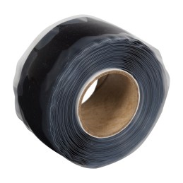 1 pcs - DUCK TAPE 283037 Black Self Amalgamating Tape 25mm x 3m