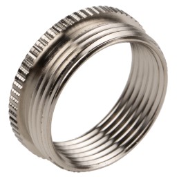 5 pcs - Lapp Cable Gland Adaptor, M32 Exterior Thread, PG21 Interior Thread, Nickel Plated Brass, SKINDICHT Series