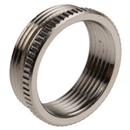 5 pcs - Lapp Cable Gland Adaptor, M32 Exterior Thread, PG21 Interior Thread, Nickel Plated Brass, SKINDICHT Series