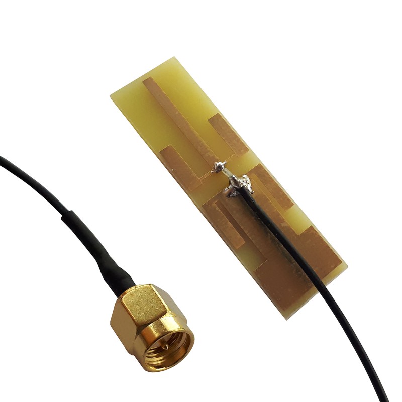 1 pcs - Siretta ECHO31/0.5M/SMAM/S/S/17 PCB WiFi Antenna with SMA Connector, WiFi
