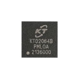 10 pcs : KTD2064BEUAC-TR - LED Lighting Drivers 24-Channel RGB LED Driver with I2C Control