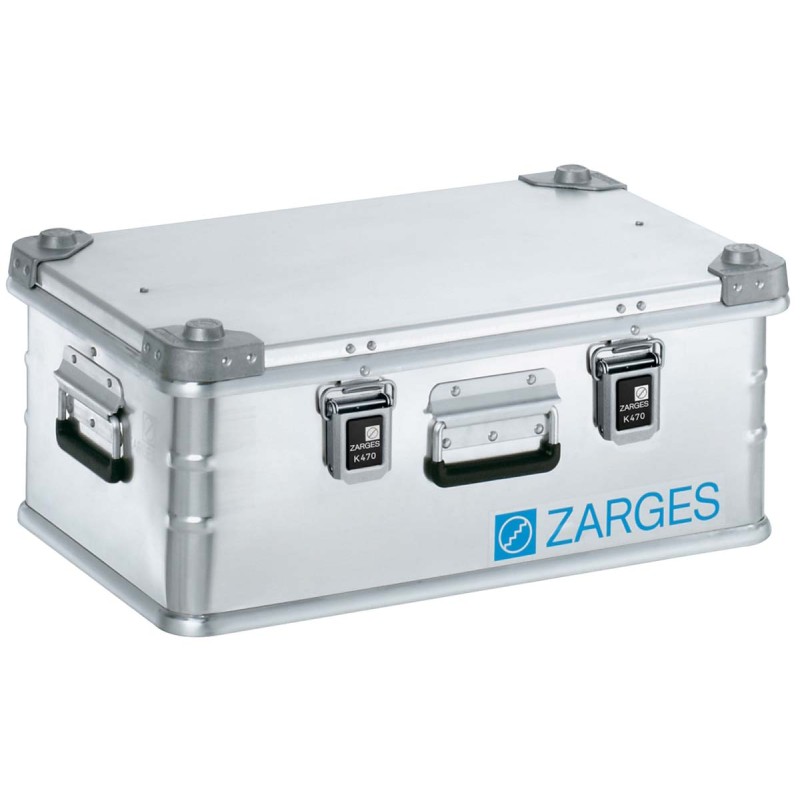 1 pcs - Zarges K 470 Waterproof Metal Equipment case, 250 x 600 x 400mm