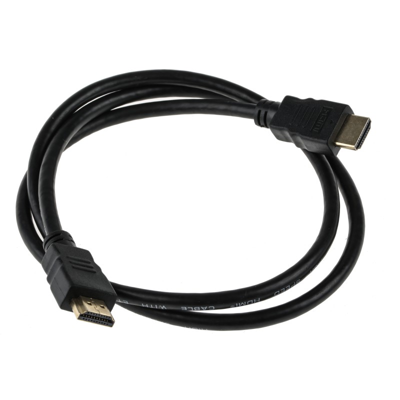 1 pcs - RS PRO 4K Male HDMI to Male HDMI Cable, 1m