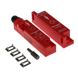 1 pcs - Allen Bradley Guardmaster 440N Series Magnetic Non-Contact Safety Switch, 24V dc, Plastic Housing, NC, 4-Pin Micro QD