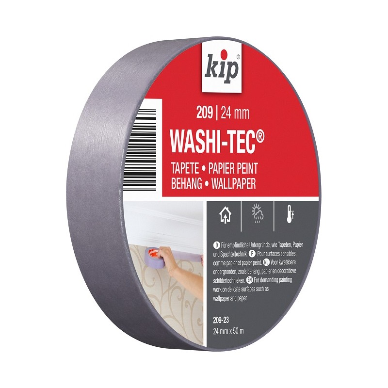 1 pcs - KIP 209-23 Silver Masking Tape 24mm x 50m