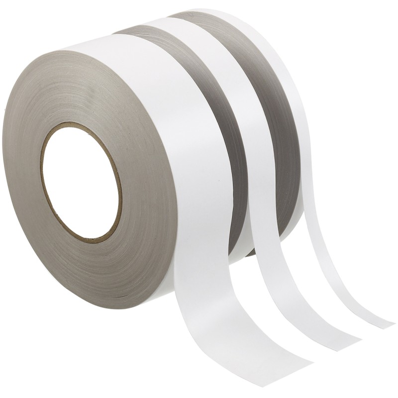 1 pcs - RS PRO White Double Sided Paper Tape, Non-Woven Backing, 15mm x 50m