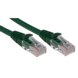 1 pcs - RS PRO Cat5e Male RJ45 to Male RJ45 Ethernet Cable, U/UTP, Green LSZH Sheath, 1m